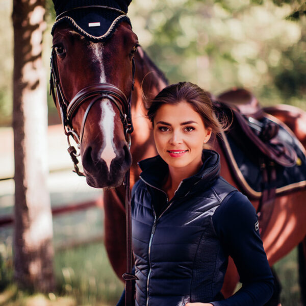 Equestrian Stockholm vest CLASSIC NAVY - Image 3