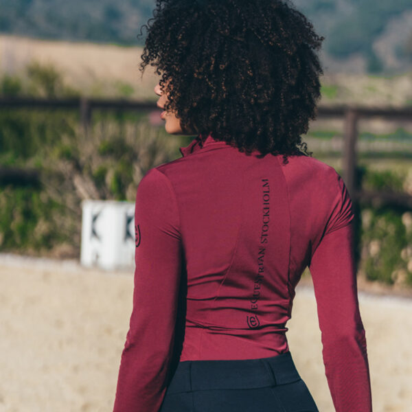 Equestrian Stockholm UV-kaitsega trennipluus BORDEAUX - Image 3