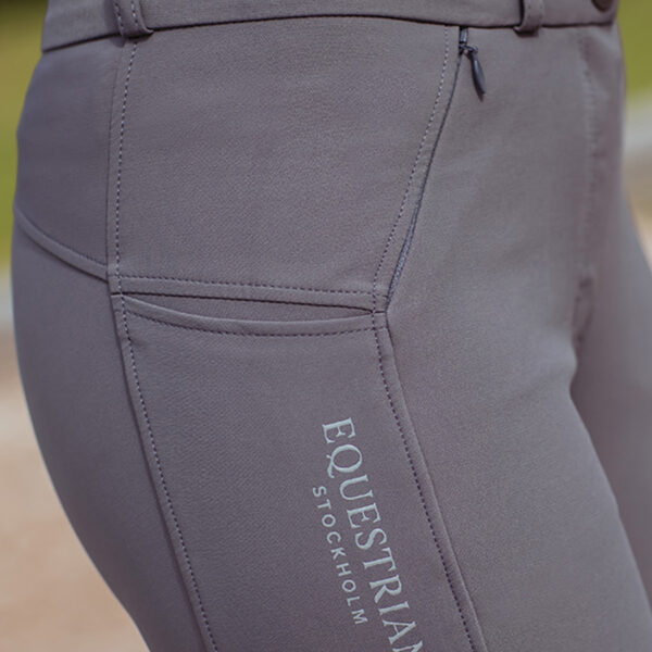 Equestrian Stockholm full-grippidega ratsapüksid ELITE GREY - Image 3