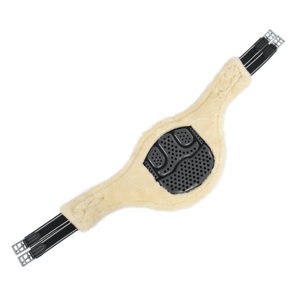 Acavallo GEL & PVC studguard girth detachable ECO-WOOL lining - Image 3