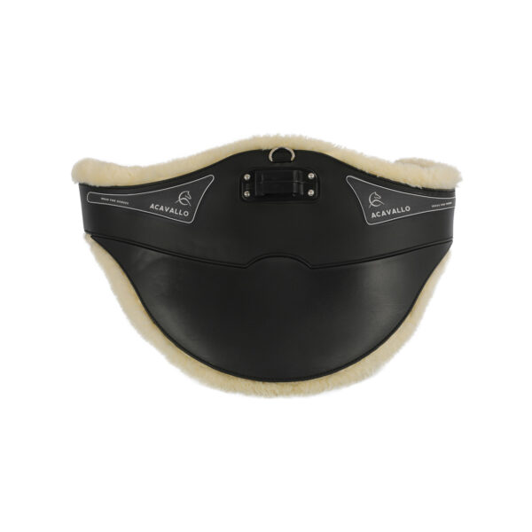 Acavallo GEL & PVC studguard girth detachable ECO-WOOL lining - Image 4
