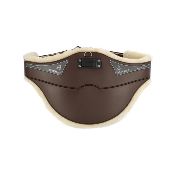 Acavallo GEL & PVC studguard girth detachable ECO-WOOL lining - Image 8