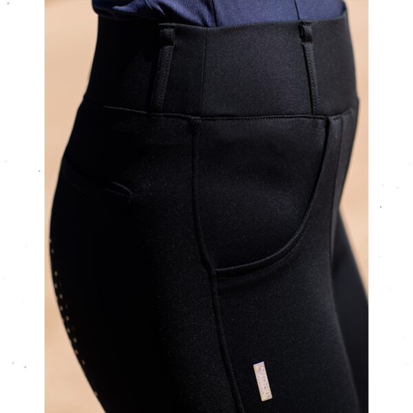 Equestrian Stockholm full-grippidega ratsapüksid COMPRESSION SUPREME ALL BLACK - Image 4