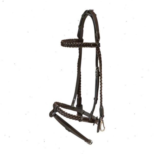 Dyon ristkapsliga valjad PLAITED TRAINING BRIDLE (Working by Dy’on) - Image 6