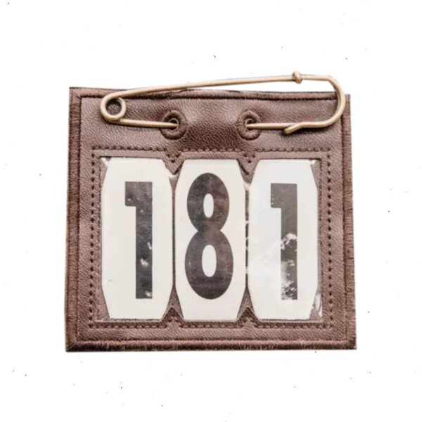 Kentucky võistlusnumber PVC SAFETY PIN - Image 3