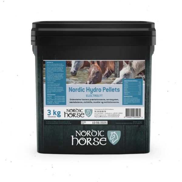 Nordic Horse elektrolüüt HYDRO PELLETS 3KG - Image 1
