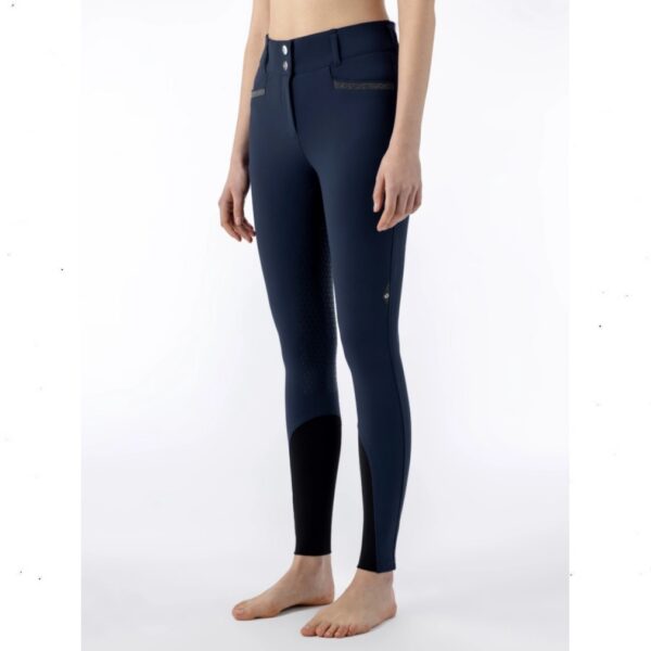 Equiline full-grippidega ratsapüksid CRYSTALEF NAVY