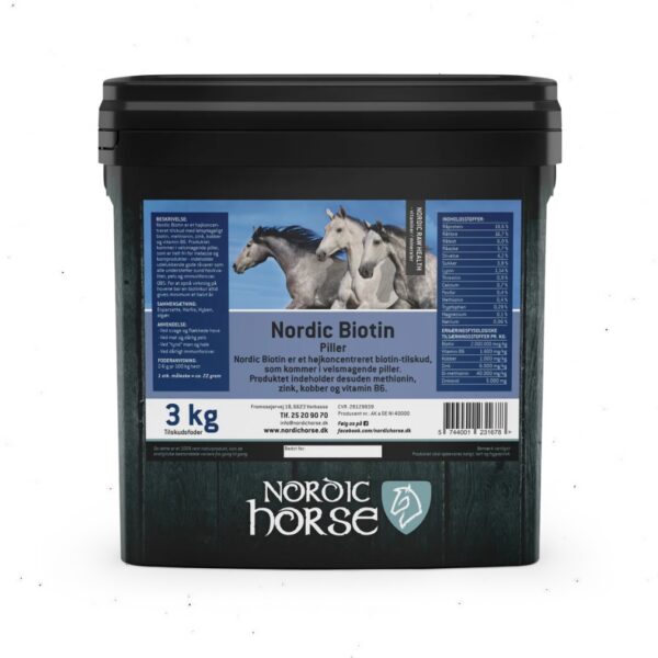 Nordic Horse biotiin BIOTIN 3KG