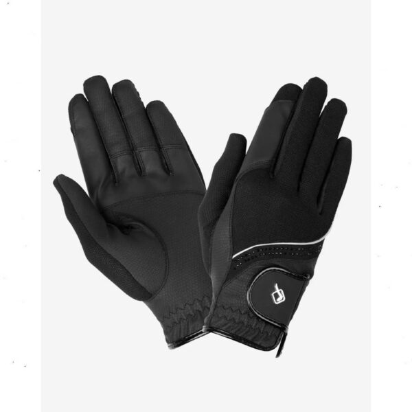 LeMieux kindad CRYSTAL GLOVES BLACK