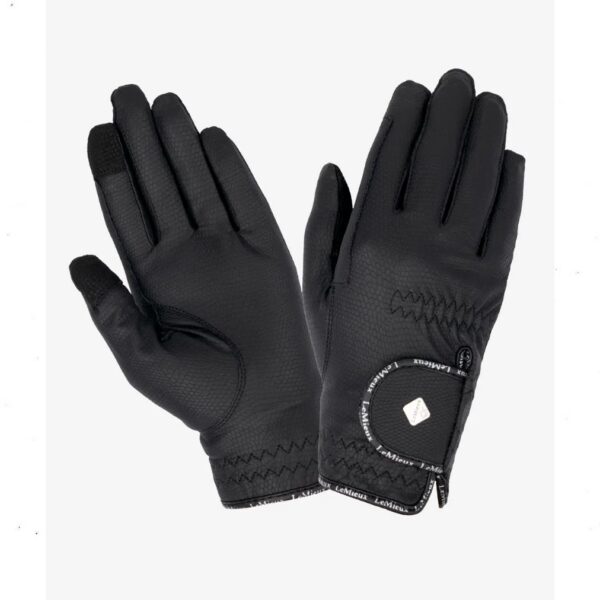 LeMieux kindad CLASSIC RIDING GLOVES BLACK