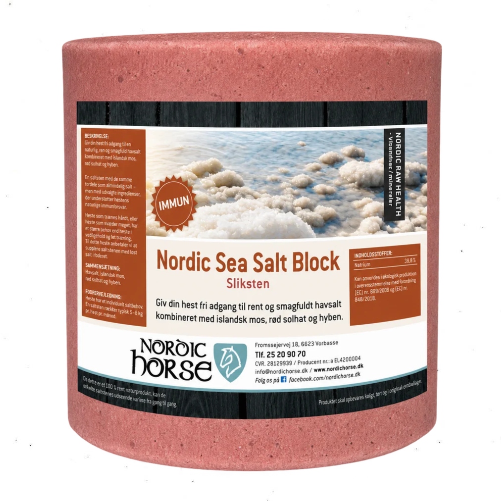 Nordic Horse lakukivi SEA SALT BLOCK IMMUN 5KG